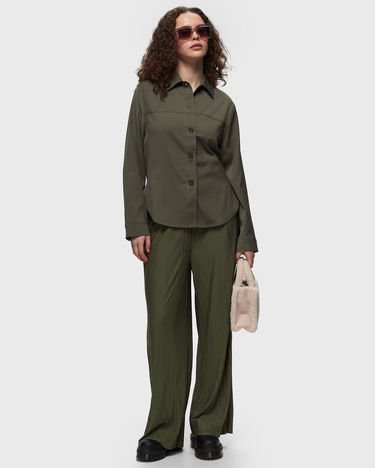 Košeľa Samsoe Samsoe Samsøe & Samsøe Esmel Shirt Zelené | F23300164-DUSTY-OLIVE, 1