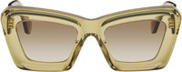 Anagram Squared Cat-Eye Sunglasses