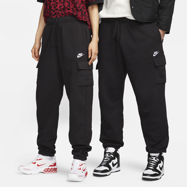 Tepláky Nike Sportswear Club Fleece Oversized Cargo Tracksuit Bottoms Čierna | DQ5196-010, 0