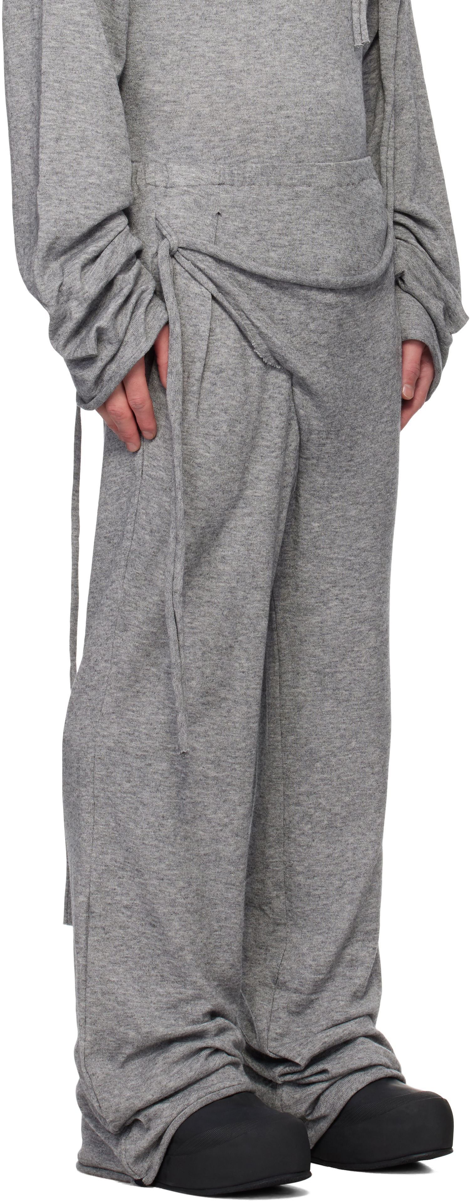 Tepláky Ottolinger Ottolinger Knit Lounge Pants Šedá | 2204080211, 1