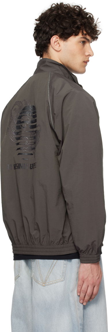 Vetrovka BAPE Tiger & Dragon Track Jacket Šedá | 001LJK701002L, 2