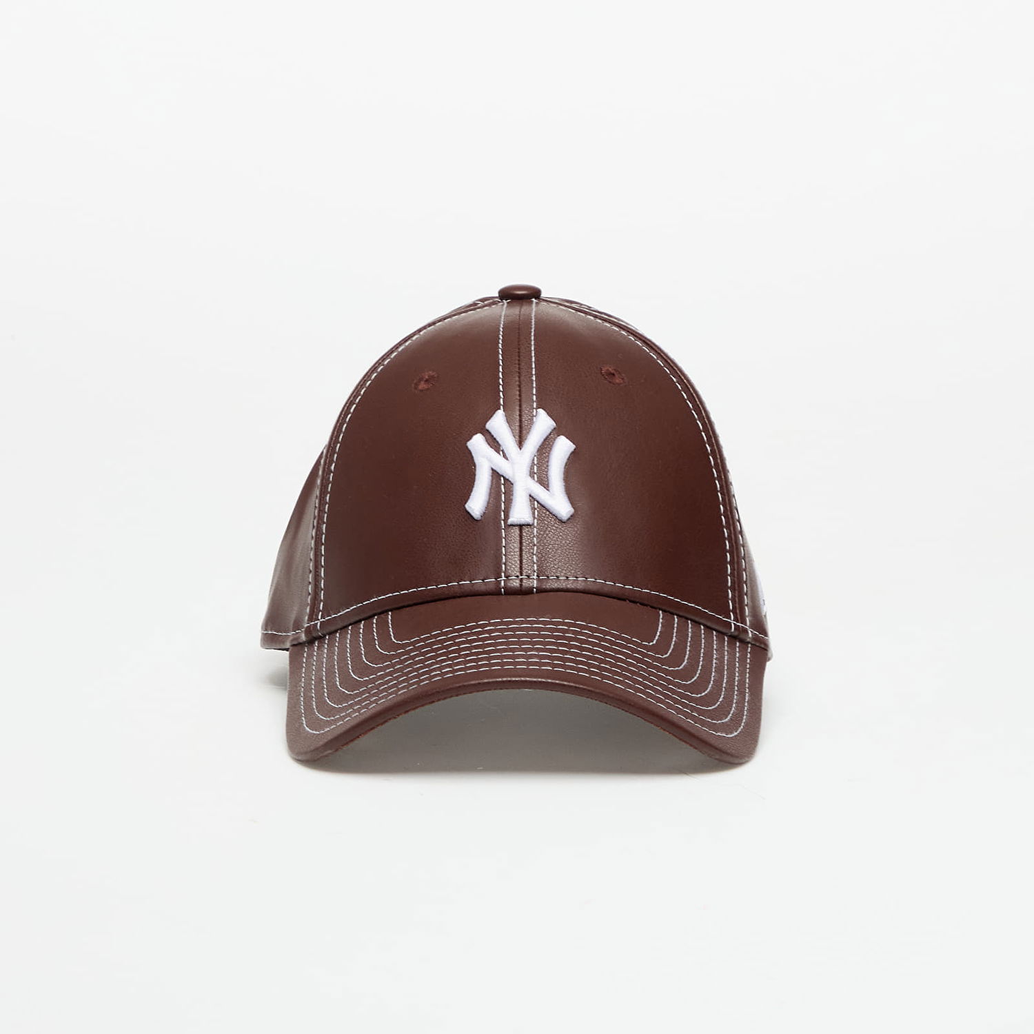 Šiltovka New Era New Era New York Yankees 9FORTY Topstitch Cap Hnedá | 60691325, 0