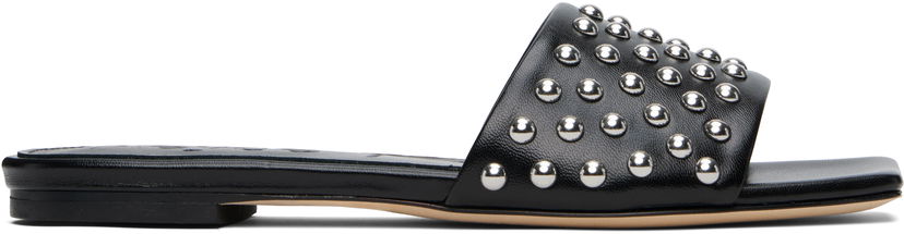 Doplnky Aeyde Aeyde Anna Studded Leather Sandals Čierna | A11-FS-BRNS08FL185-SS25-800-007