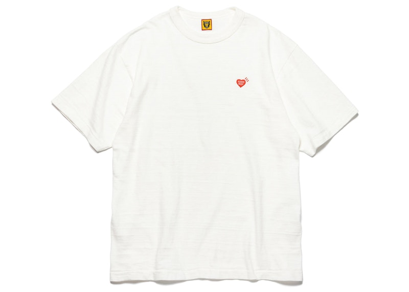 Tričko Human Made Badge Heart Logo Graphic T-Shirt Biela | HM24CS047