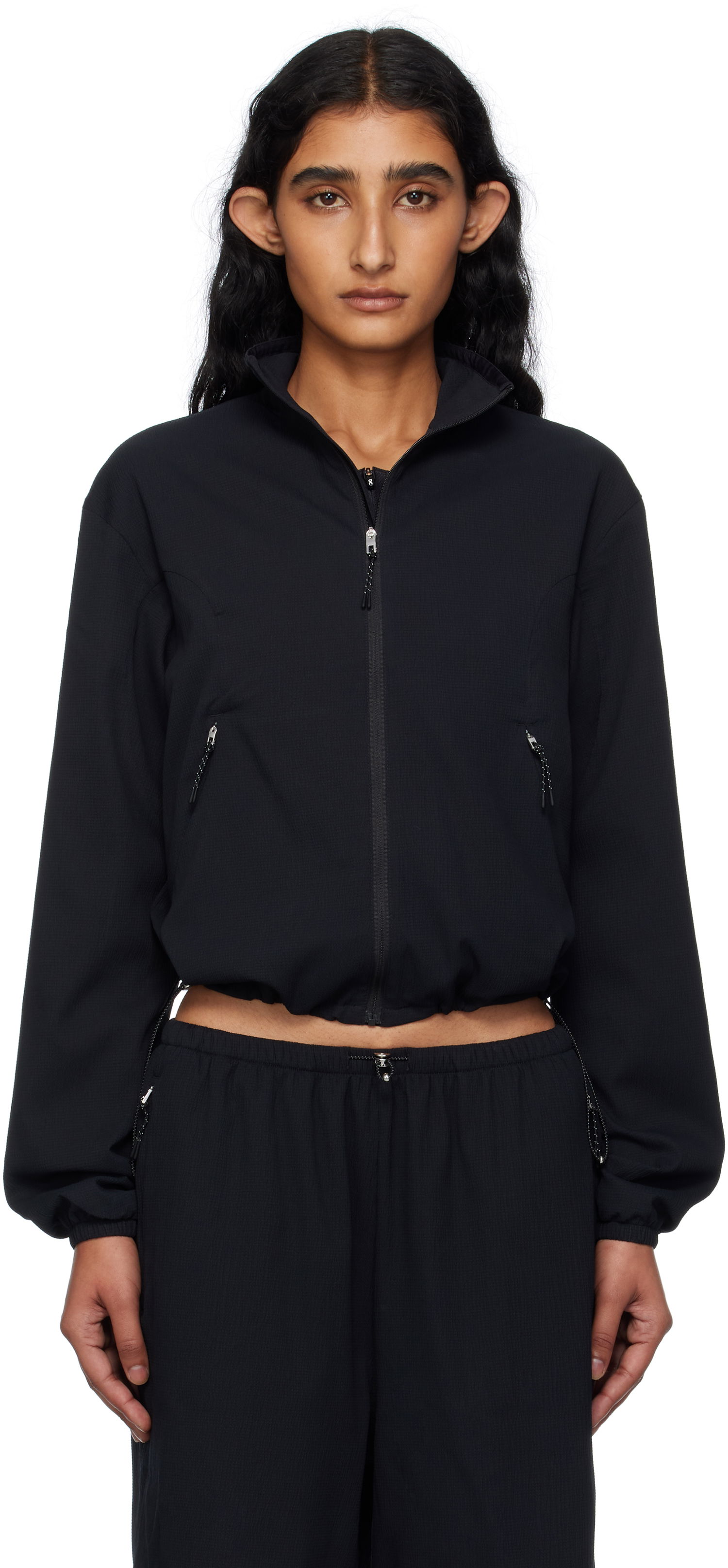 Bunda On Running Zendaya Edition Cropped Track Jacket Čierna | 1WF31100553, 0