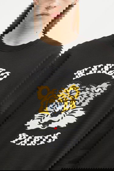 Mikina KENZO Kenzo x Verdy Tiger Head Appliqué Sweatshirt Čierna | FF58SW2394MF.99J, 6