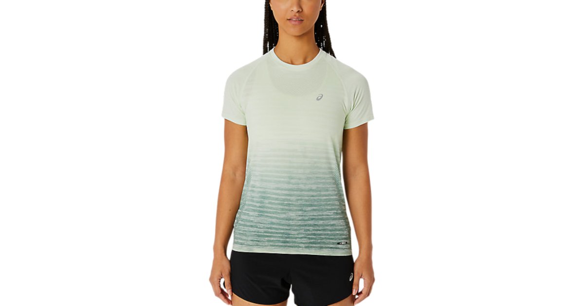 Tričko Asics Seamless T-shirt Zelené | 2012c385-301, 1