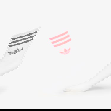 Ponožky adidas Performance 3-Stripes Crew Socks - 3 Pairs Biela | JV7404, 1