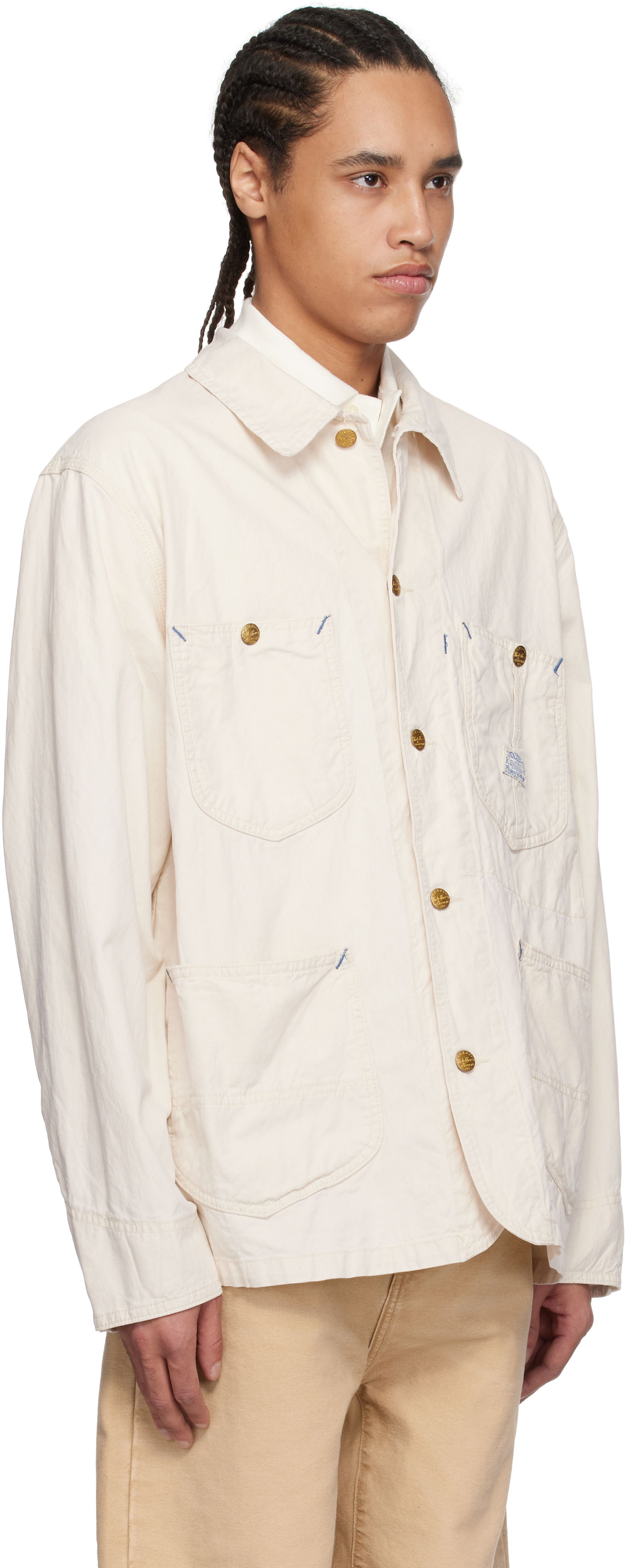 Bunda Polo by Ralph Lauren Polo Ralph Lauren Twill Utility Jacket Biela | 710963270001, 1
