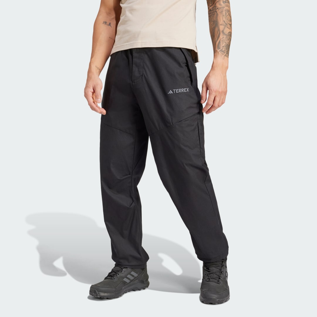 Nohavice a džínsy adidas Performance adidas TERREX Kalhoty Terrex Xploric Čierna | IN6501, 1