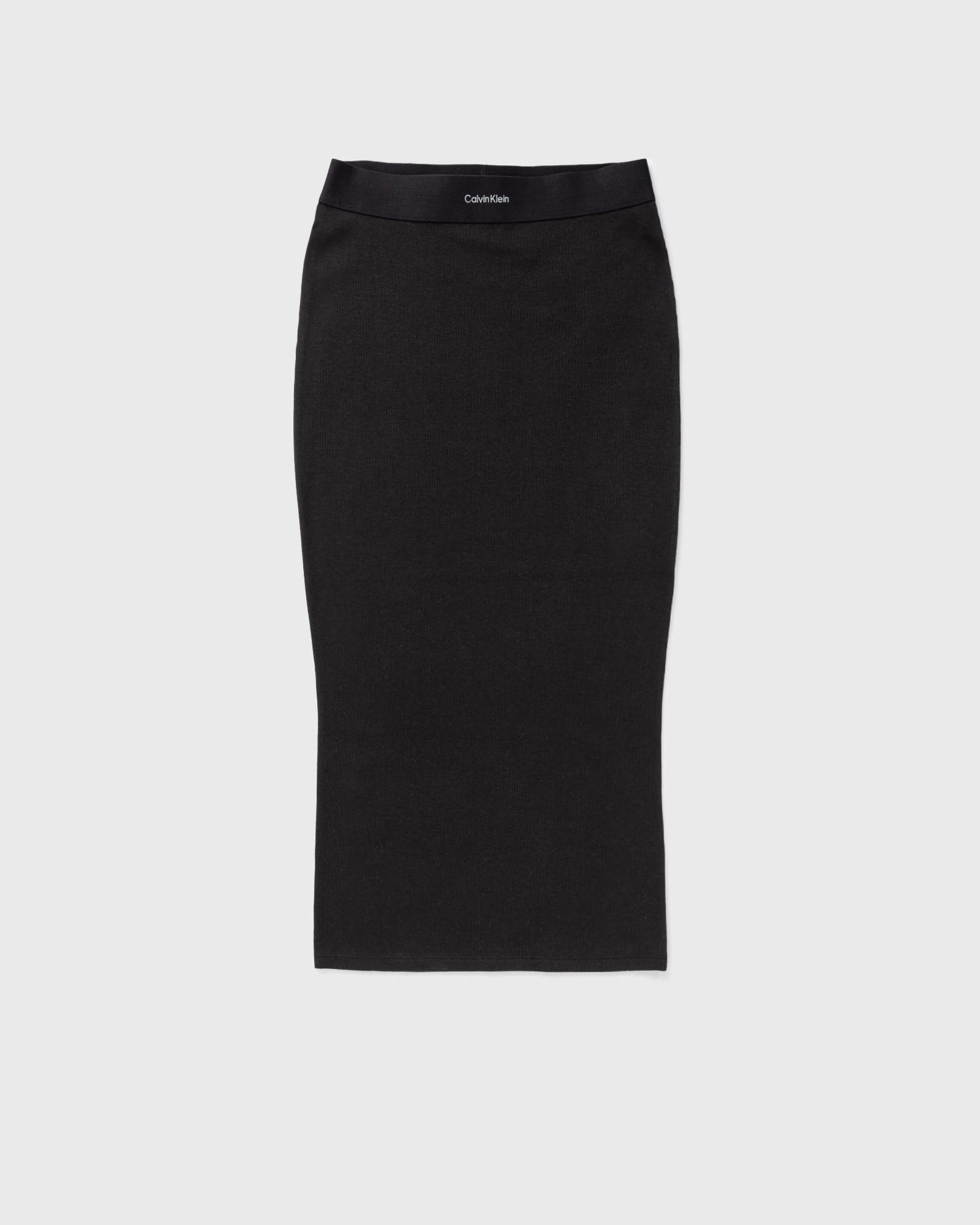 Sukňa CALVIN KLEIN Calvin Klein Underwear Cotton Stretch Rib Skirt Čierna | LV00QS7350UB1, 0