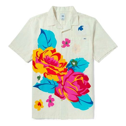 Košeľa Vans Floral Print Leisure Shirt Biela | VN0A5FOP7VJ