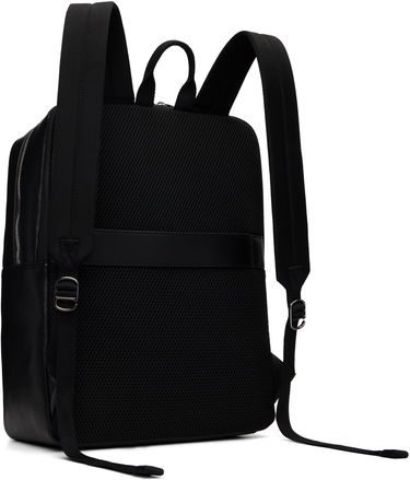 Batoh Lacoste Ossian Leather Backpack Čierna | NH5051OI_000, 2