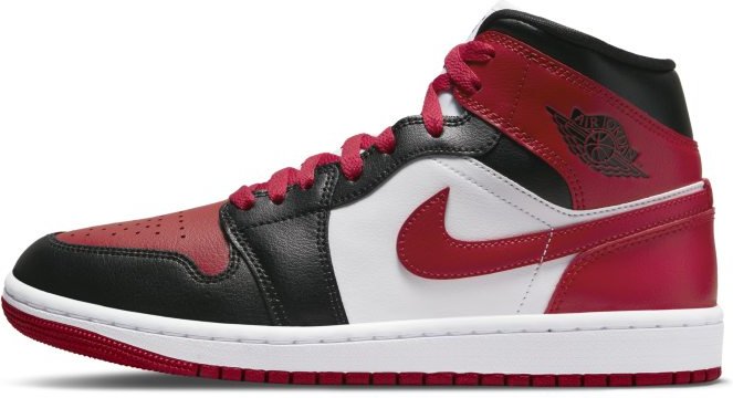 Tenisky a topánky Jordan Air Jordan 1 Mid Červená | BQ6472-079, 0
