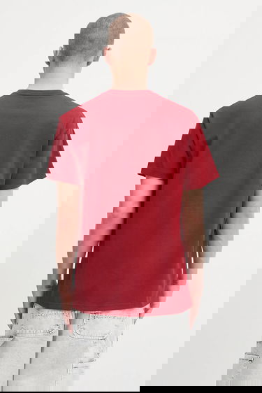 Tričko Carhartt WIP S/S Chase T-Shirt Červená | I026391.30QXX, 2