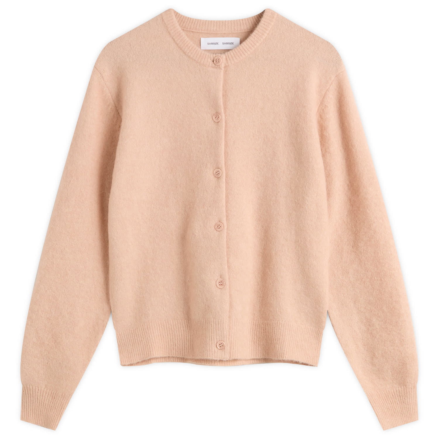 Sveter Samsoe Samsoe Samsoe Samsoe Nor Short Cardigan Béžová | F16422744-141310TCX, 1