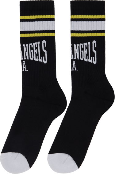 Ponožky Palm Angels College Socks Čierna | PMRA001F24FAB0081003, 1