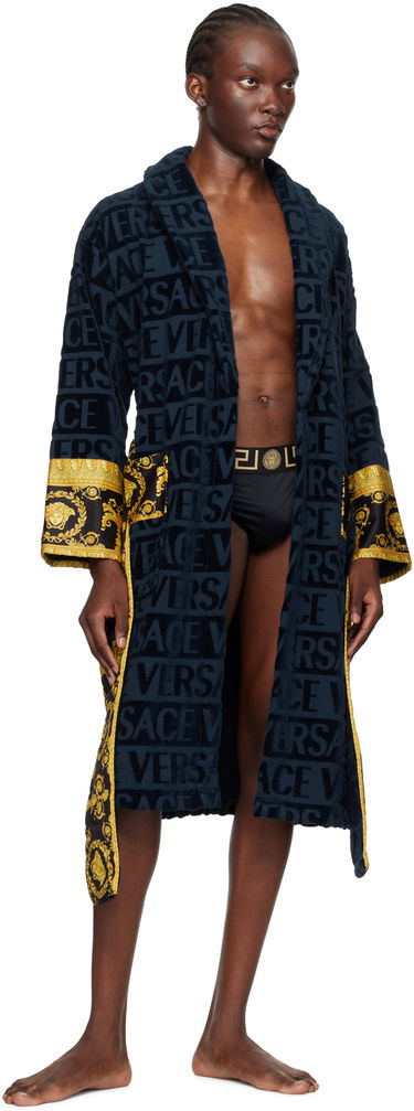 Plavky Versace Versace Greca Border Swim Briefs Čierna | ABU01025_1A11119, 3