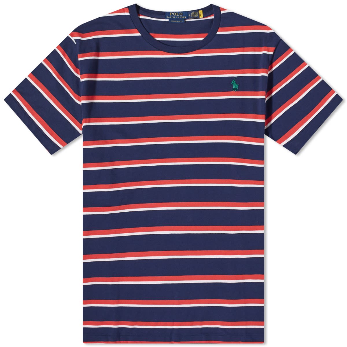 Polo Ralph Lauren Multi Stripe T-Shirt Newport Multi