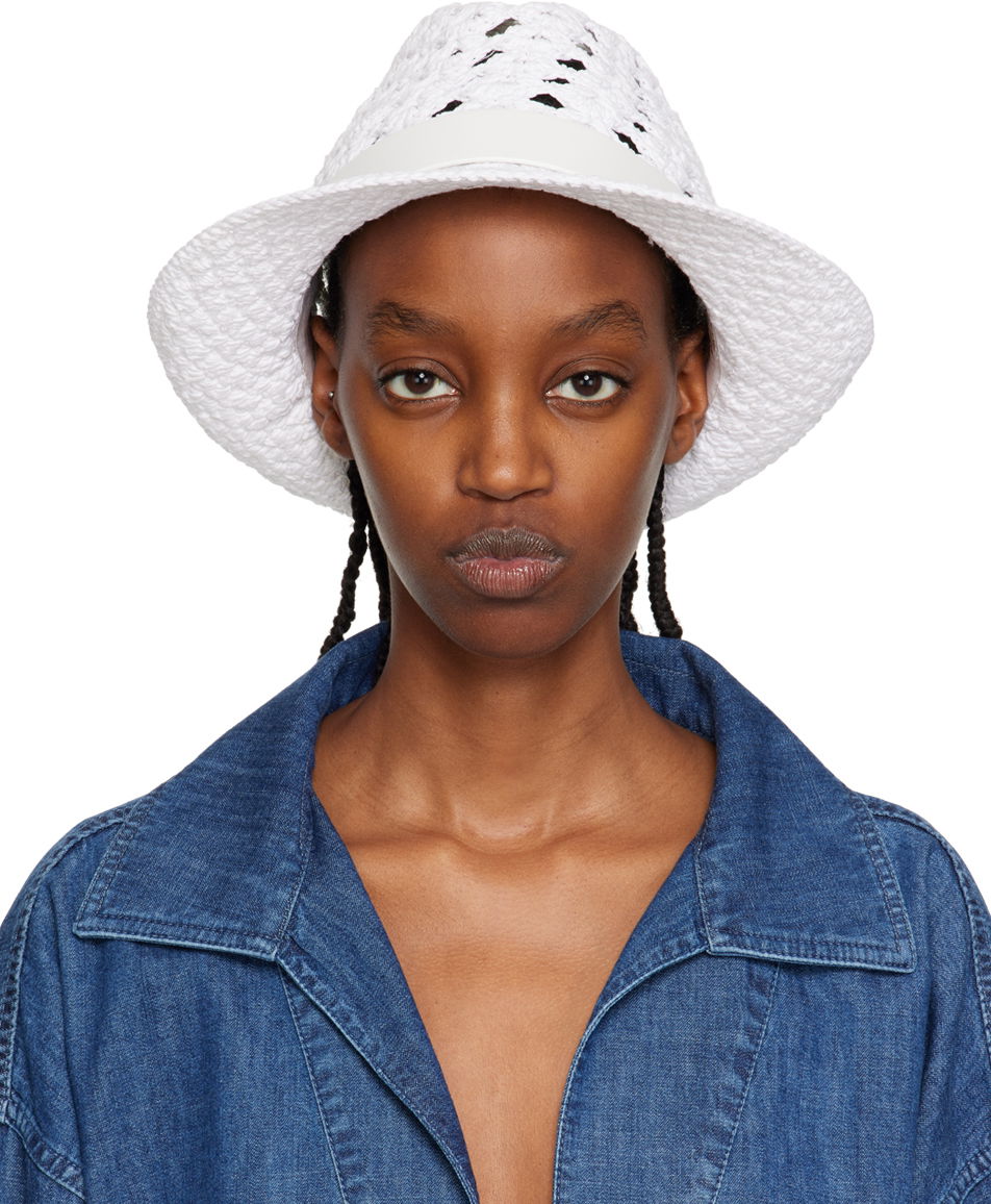 Klobúk Valentino Garavani VLogo Beach Hat Biela | 2W2HAA90AYQ, 0