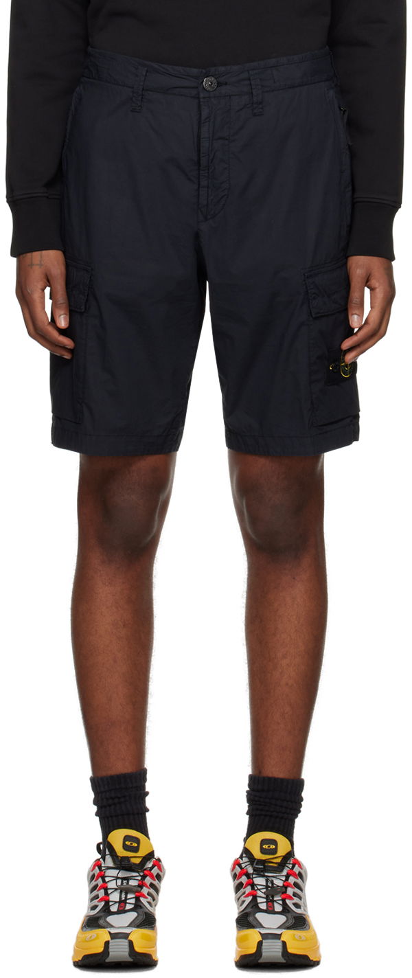 Šortky Stone Island Patch Cargo Shorts Navy | 8015L0803, 0