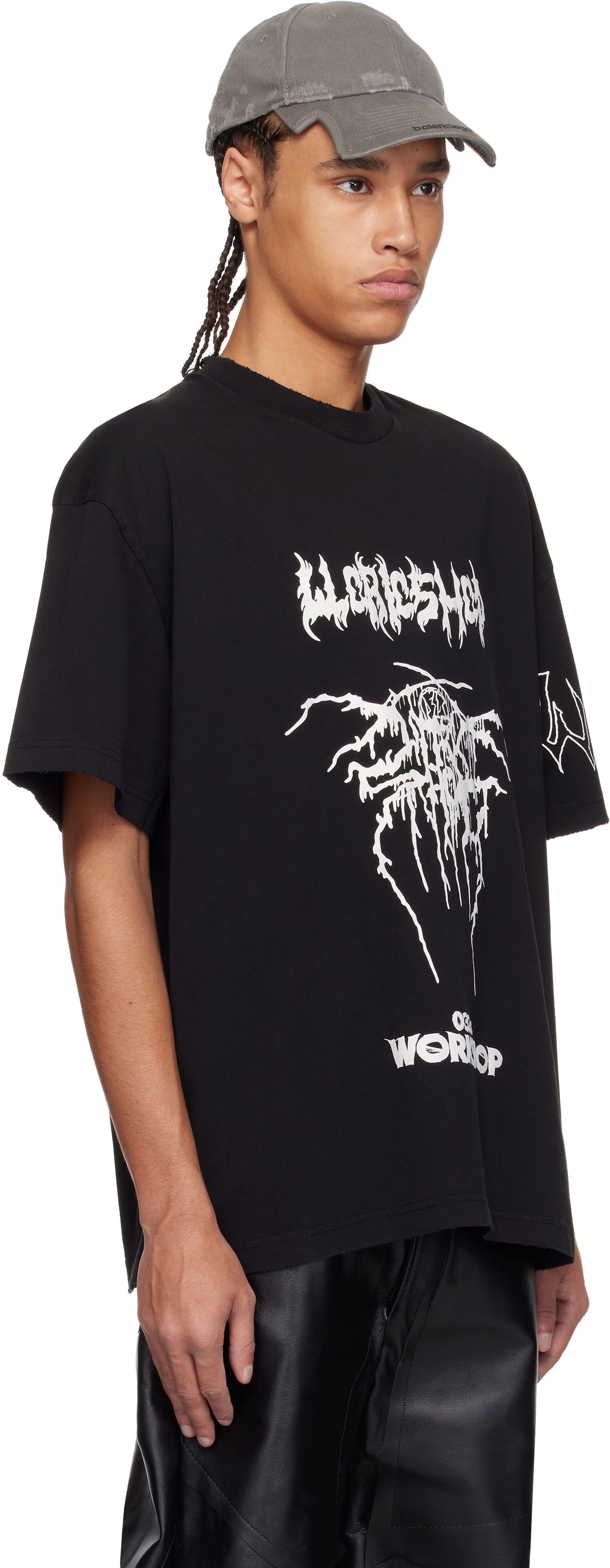 Tričko 032C 032c Workshop Armour Graphic T-Shirt Čierna | S25-URC-0113-050, 1