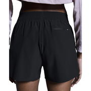 Train Running Shorts with Elastic Waist and Zippered Back Pocket
