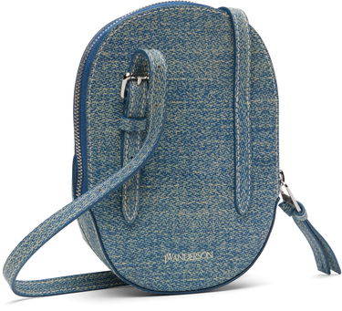 Taška cez rameno JW Anderson JW Anderson Medium Cap Leather Crossbody Bag Modrá | HB0230-LA0362, 2
