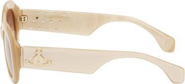Slnečné okuliare Vivienne Westwood Vivienne Westwood Vivienne Oval Sunglasses Čierna | VW5051, 2