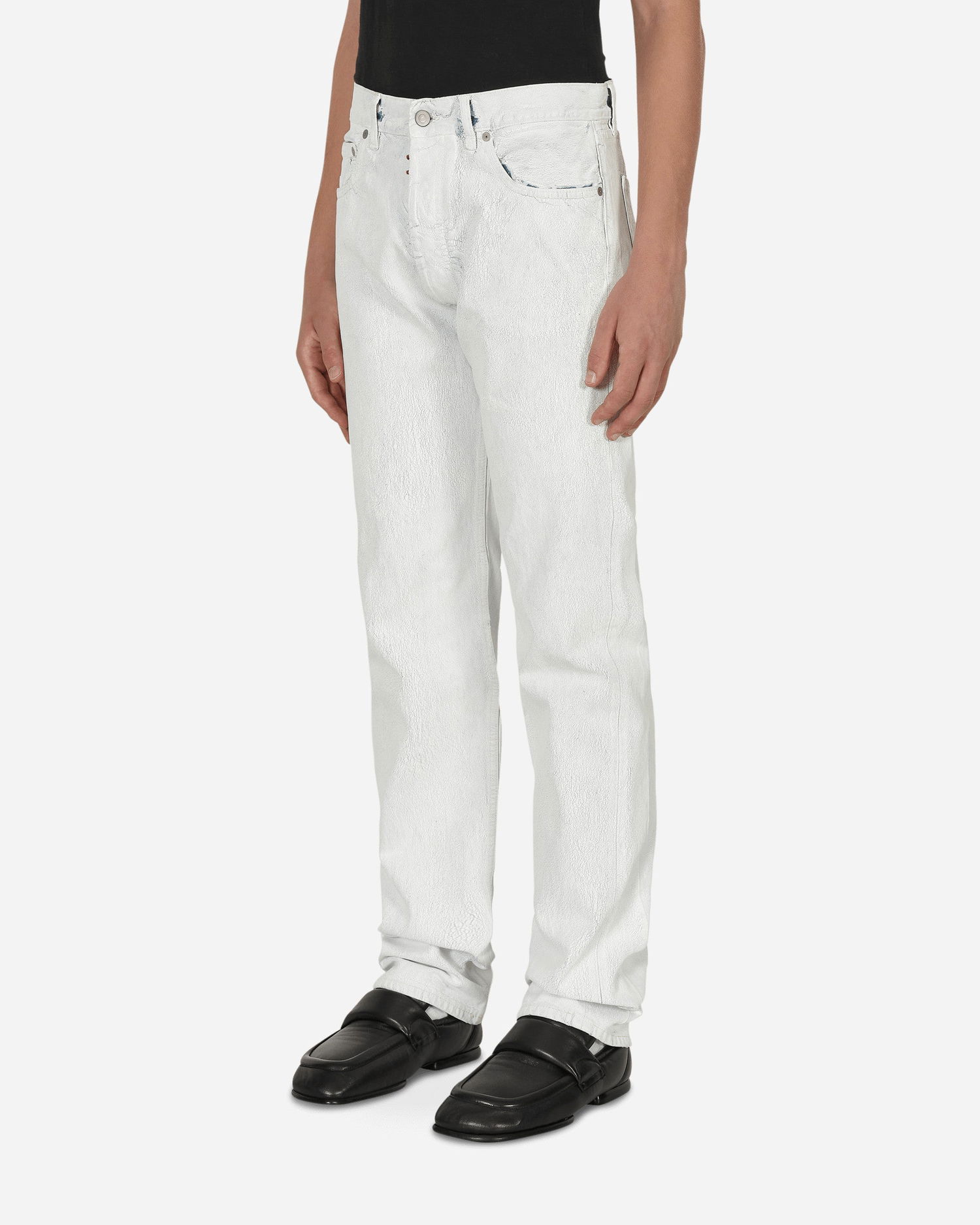 Nohavice Maison Margiela Bianchetto Denim Pants Biela | SI1LA0002 967, 1
