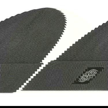 Kulicha Stone Island Knitted Patch Beanie Zelené | 8015N02D7-V0059, 0