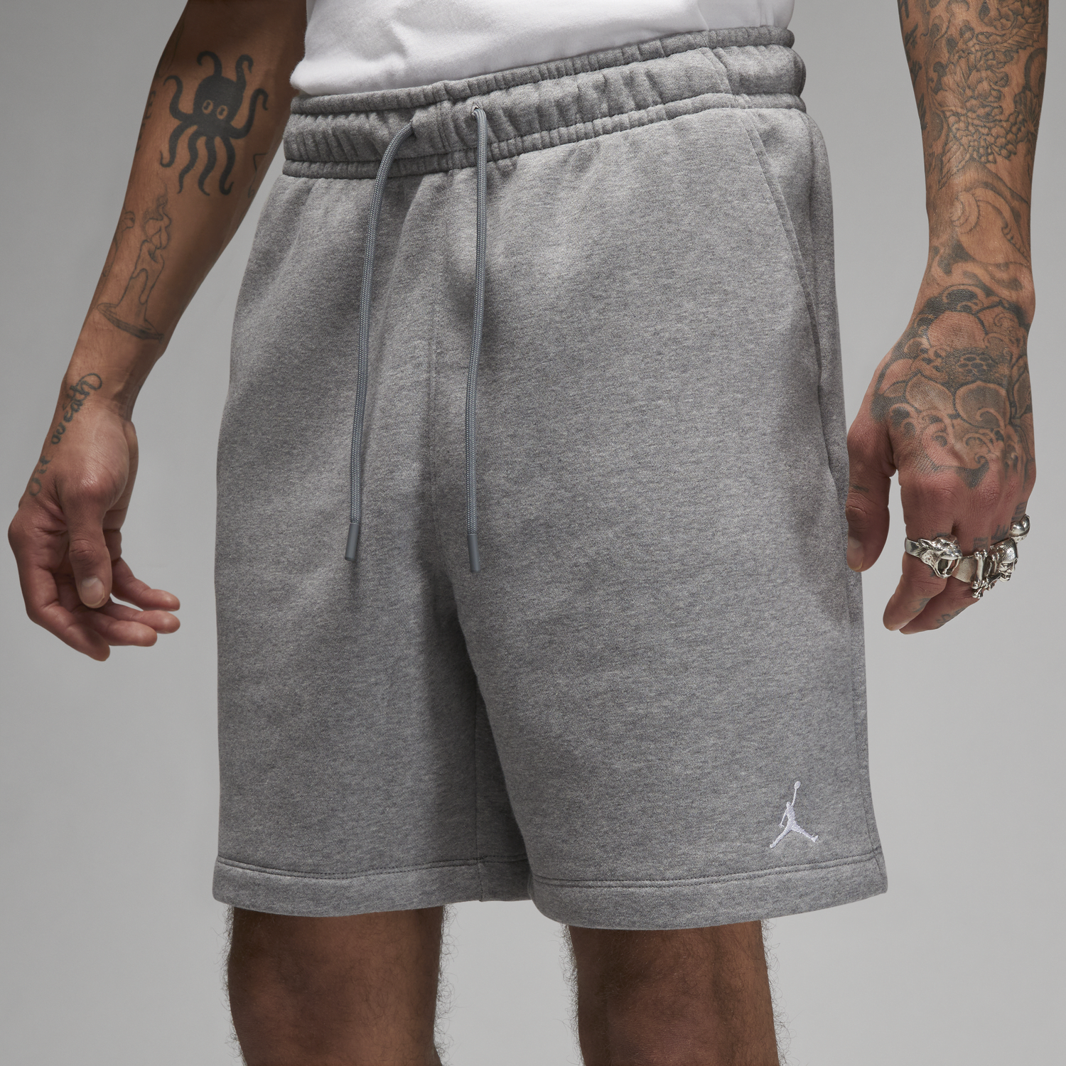 Šortky Nike Essentials Fleece Shorts Šedá | FJ7782-091, 1
