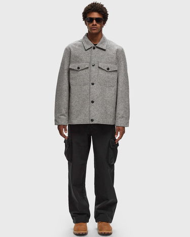 Bunda WOOLRICH REFLECTIVE Cropped Shirt Jacket Šedá | CMWOOST042MRTD0053, 1