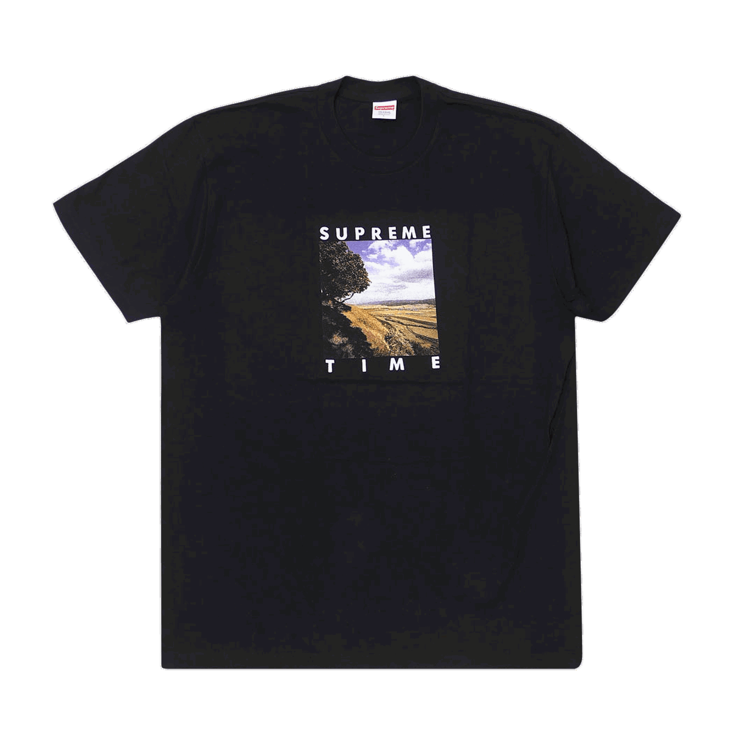 Tričko Supreme Time Tee Čierna | SS20T27 BLACK, 0