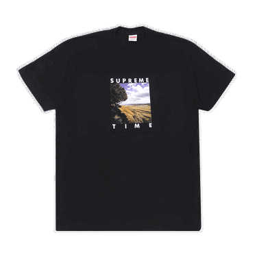 Tričko Supreme Time Tee Čierna | SS20T27 BLACK, 0