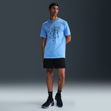 Tričko Nike Dri-FIT Basketball T-Shirt Modrá | HJ3472-412, 4