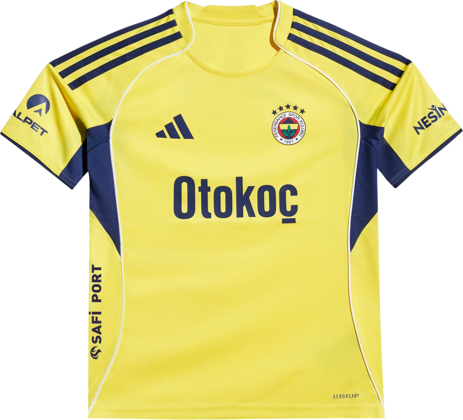 Dres adidas Performance Fenerbahce 2025/2026 Kids' Away Jersey Žltá | KD7312, 1