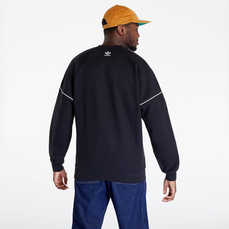Mikina adidas Originals Rekive Crew Sweatshirt Čierna | HK7344, 1