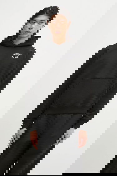 Mikina KENZO Plain Cotton Hoodie Čierna | FF55SW2724MC.99J, 0