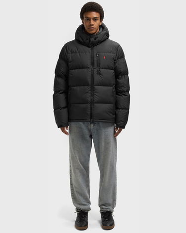 Prešívaná bunda Polo by Ralph Lauren Hooded Puffer Bomber Čierna | 710968278001, 1