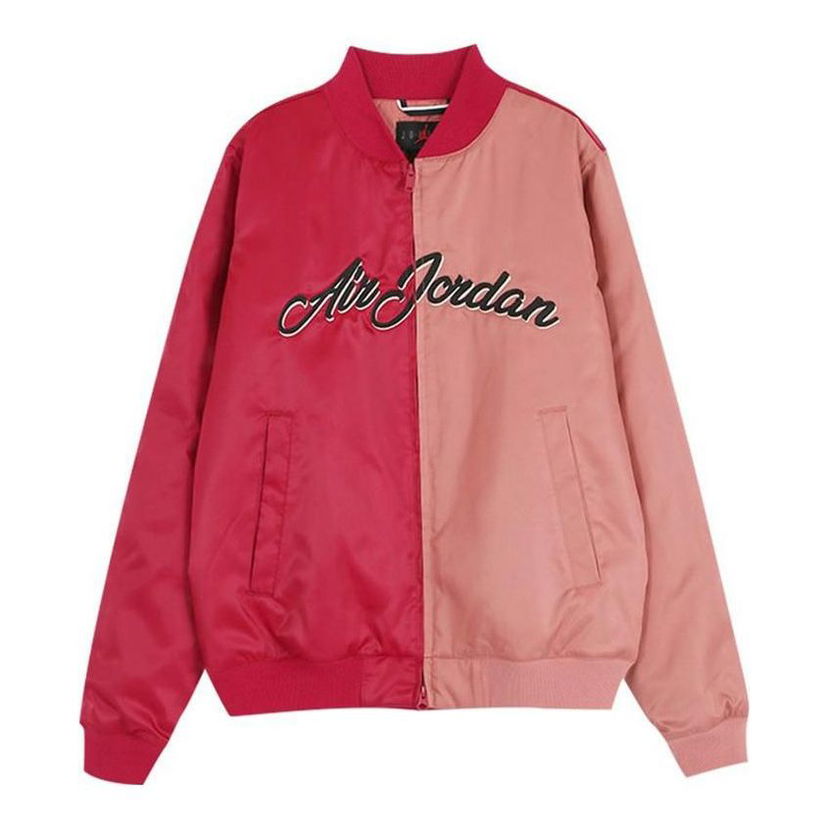 Bomber bunda Nike Jordan Remastered Men's Bomber Jacket Červená | CD5760-620