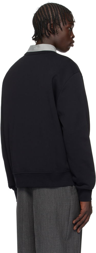 Mikina A.P.C. Boxy Sweatshirt with Logo Čierna | COHGO-H27916, 2