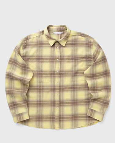 Košeľa Edmmond Studios PUZZLE Long-sleeve Flannel Plaid Shirt with Chest Pockets Rôznofarebný | 325-10-19150, 1