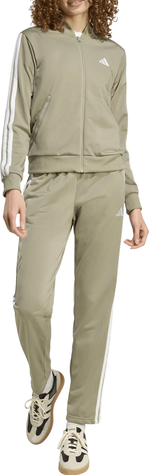 Súprava adidas Originals Essentials 3-Stripes Tracksuit Zelené | jx0509, 0