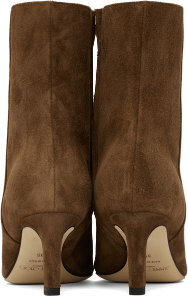 Oblečenie Jimmy Choo Jimmy Choo Alizze 65 Suede Ankle Boots Hnedá | ALIZZE AB 65 SVV, 1
