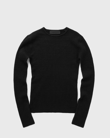 Sveter Fear of God Essentials Waffle Fitted Long Sleeve Sweater L Čierna | 192BT247240FW-001, 0