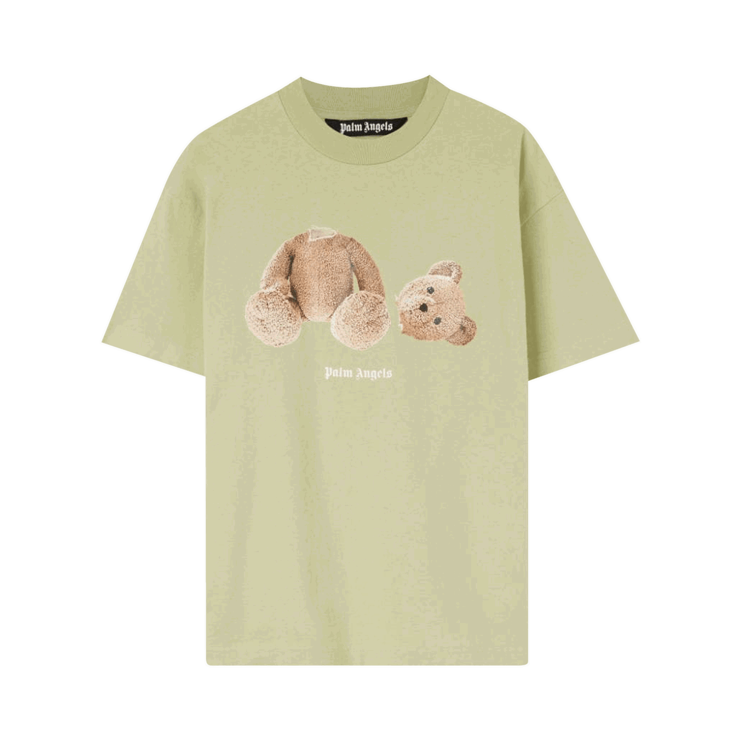 Tričko Palm Angels PA Bear Classic Tee Zelené | PMAA001F22JER0055160, 0
