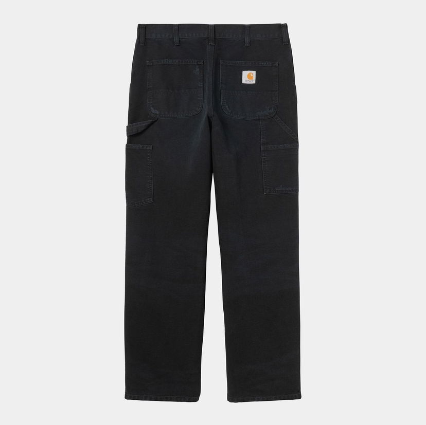 Nohavice Carhartt WIP Single Knee Pant grind wash | 32/32 Čierna | I036276_2