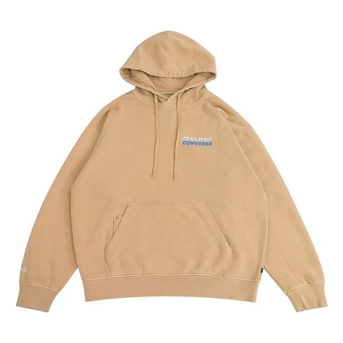 Mikina Converse Skate Logo Hoodie Béžová | 10026551-A02