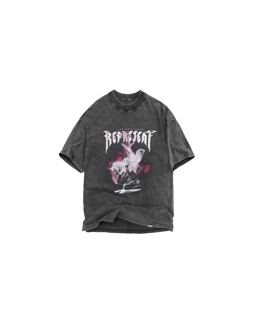 Tričko Represent Clo Represent Take Me Higher T-Shirt Shirt Vintage Grey Šedá | MT4022-20